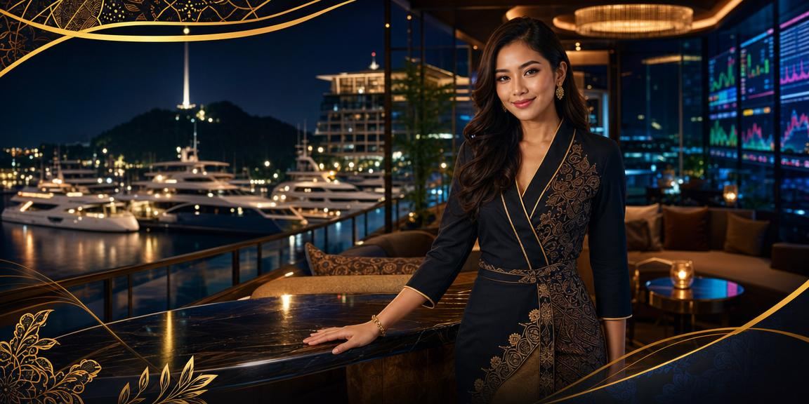 Suasana pertaruhan bergaya batik di Langkawi dengan pilihan permainan poker